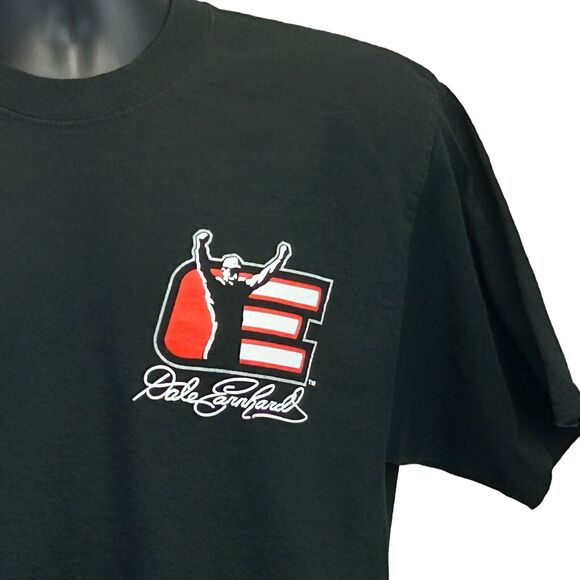 Vintage Dale Earnhardt NASCAR T Shirt Mens Medium Winston Cup Champion Tee Black - Picture 4 of 7